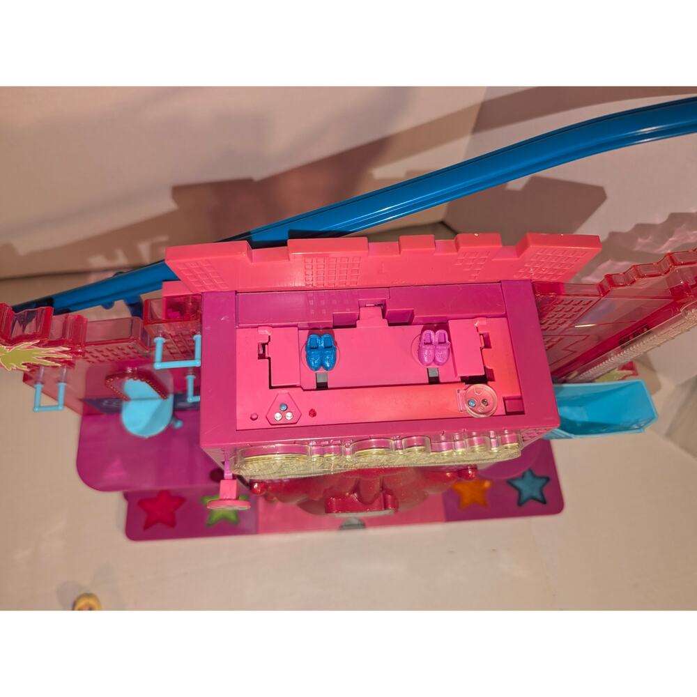 Polly Pocket Polly World Rockin' Theme Park Playset Lights Sounds Near Complete - Picture 3 of 9